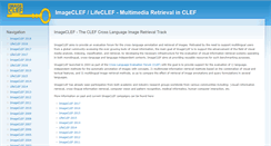 Desktop Screenshot of imageclef.org
