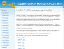 Tablet Screenshot of imageclef.org